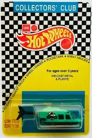 Hot Wheels LEO INDIA Blackwall PROPPER CHOPPER Green NEW in BLISTERPACK !!