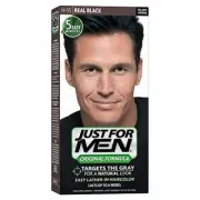 JUST FOR MEN Original Formula Shampoo-In Haircolor Real Black H-55
