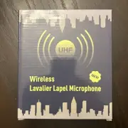 UHF Wireless Lavalier Lapel Microphone U12_