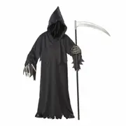 Grim Reaper Horror Faceless Master Deluxe Halloween Boys Costume