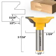 Entry Door Tenon Cutter Router Bit 1/2" Ogee - 1/2" Shank - Yonico 12165