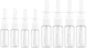 8pcs Nasals Spray Bottle Set, Transparent 10ml Refillable Atomizer for Saline Solution, Direct Spray for Rhinitiss Relief, Travel-Friendly