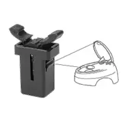 2x For Brabantia Replacement Catch Compatible Touch Lid Bin Clip Latch Spare Repair Lock Clip Replacement Lock Catch Waste Bin