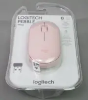 Logitech Pebble M350 Wireless Mouse Pink New