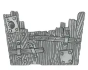 Warhammer Bit | Orc and Goblin Tribes Boar Chariot Side C