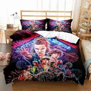 o1900 Stranger Things Digital Printed Quilt Cover Pillowcase Bedding nj1900