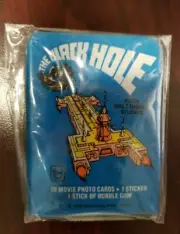 RARE 1979 Topps Walt Disney Black Hole UNOPENED PACK 10 Cards 1 Sticker