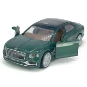 1/38 Bentley Flying Spur Model Car Diecast Toy Cars Pull Back Light Sound Green