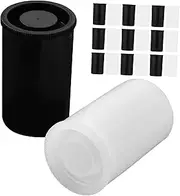 Homoyoyo 20pcs Empty Film Canisters with Caps Small Plastic Jars with Lids Film Storage Film Canisters Case 35mm Film Reusable Film Canisters Film Canisters Bulk Film Camera Case Film Case