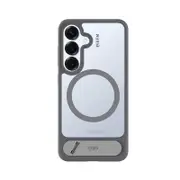 EFM EFCTASG295GRE Alta Case with D3O BIO for Samsung Galaxy S25+ - Grey/ Clear