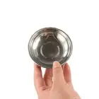 Round Food Snacks Seasoning Dishes Silver Appetizer Condiment Tray Tomato