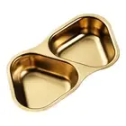 Appetizer Plate Compartment Design Non-slip Fruit Snack Sauce Tray Lightweight