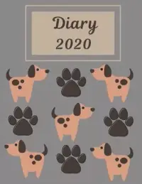 在飛比找博客來優惠-Diary 2020: Dog Lovers Diary: 