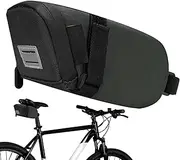 Mountain Bike Saddle Bag,Road Bike Tool Kit Saddle Bag | Waterproof Rear Tail Pack Mountain Cushion Pouch for Phone Keys Tire Patch Lights