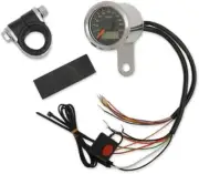 DS SS Black Face Metric Speedo w Lights for Heritage Springer 99-03