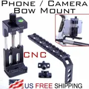 Smartphone Camera Bow Phone Mount Compound Bow Hunt Record iPhone Samsung GoPro
