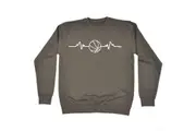 Basketball Pulse - Funny Novelty Sweatshirt