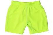 Nestling: Swim Shorts - Neon Green (7 years)