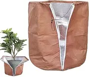 Plant Frost Cover, Winter Plant Protector - Frost Bag Plant Cover | Effective Cold Weather Frost Blanket, Outdoor Garden Freeze Protection