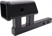 1-1/4" to 2" Hitch Adapter 1.25 to 2 Inches Hitch Adapter 4" Rise or 3-3/8" Drop 5-7/8" Shank Length