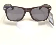 New, Unisex Sunglasses, Panama Jack Brown/Red Wood 100% UVA-UVB Lens Protection