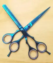7" Professional Hair Cutting Scissor Thinner Barber Salon Shear Japanese Set Kit