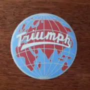 Triumph Globe World Logo 3" Vinyl Sticker TR2 TR3 TR4 4A TR250 TR6 Spitfire GT6