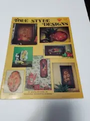 TOLE TECHNIQUES AND DESIGNS, Loretta Sias: Painting Pattern Book 1974, 23 PAGES
