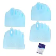 4 PCS Toe Spacers & Metatarsal Pads, Toe Separators to Correct Bunions and