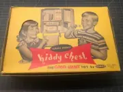 Vintage 1950's REMCO Famous Brands KIDDY CHEST Kleenex Ivory Soap Band-Aid NOS !