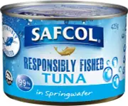SAFCOL Tuna in Springwater 425G Can, 12 Pack, 1 X 5.10 Kg