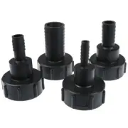 IBC TANK ADAPTOR 60MM CORSE THREAD S60X6 TO HOSE TAIL 1/2" 3/4" 1" 1.5" 2"