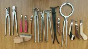 New Farrier tools Hoof Nipper Hoof Tester Nail Puller Spreader Knives 20 pcs Kit
