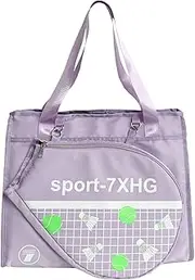 Tennis Tote Bag, Lightweight Badminton Bag Large Capacity, Waterproof Badminton Backpack - Tennis Tote Bag for Basketball, Football, Sports Equipment Large Capacity Tennis Tote Bag, Lightweight Badmin