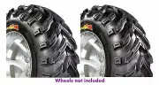(2) NEW GBC 25X8-12 25X8X12 DIRT DEVIL FRONT ATV TIRES