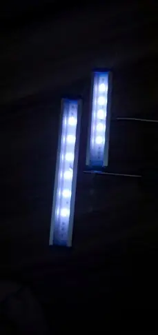 雅柏 UP 【LED 中夾燈】3C 夾燈 17/25公分 超薄型 水草燈 增艷燈 白燈 魚缸夾燈 水族LED燈