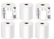 1920 Thermal shipping labels, 6 rolls of 320 labels, Zebra, Rollo,....