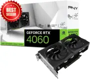 Nvidia GeForce RTX 4060 8GB Verto Dual Fan Graphics Card, DLSS 3