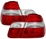 Mga Lights ng buntot for BMW 3 Series E46 98-01 Pula na Puti LTBM16WS XINO AU