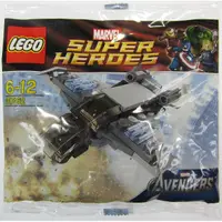 在飛比找蝦皮購物優惠-LEGO 樂高 超級英雄人偶 迷你 Quinjet 限量版 