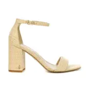 Sam Edelman Daniella Beige Natural Ikariabas Heeled Sandals