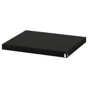 BROR shelf, black, 64x54 cm