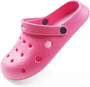 [ShuYo] Garden Clogs for Women and Men, Slip Resistant Shoes, Slip On Mules Sandals Classic Slippers Outside Home Casual Wear Non-Slip Air Cushion Thick Bottom Slides