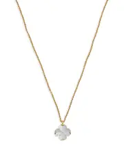 kate spade new york Spade Flower Mini Pendant, 15-17