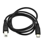 USB Printer Cord Type B to Type C Host for Cellphone External Hard Scanner