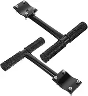 NULYLU 2pcs Bicycle Child Seat Cycling Arm Rest Mountain Bike Road Bicycle Handlebar Back Seat Bike Armrest Bike Seats Supplies Armrest for Bike Scooter Handle Grips Steel Black