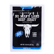 No Man’s Land Beef Jerky - Low Calorie Low Carb High Protein Beef Snack - Fla...