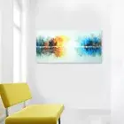 Abstract Handmade Art Oil Painting Wall Home Decor Framed