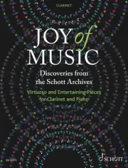 Joy of Music Discoveries from Schott Clarinet Classical Recital Sheet Music Book