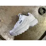 <TAIWAN小鮮肉> FILA DISRUPTOR 2 復古 老爹鞋 增高 鋸齒鞋底 白紅藍 金裕貞 IU 韓風 女鞋